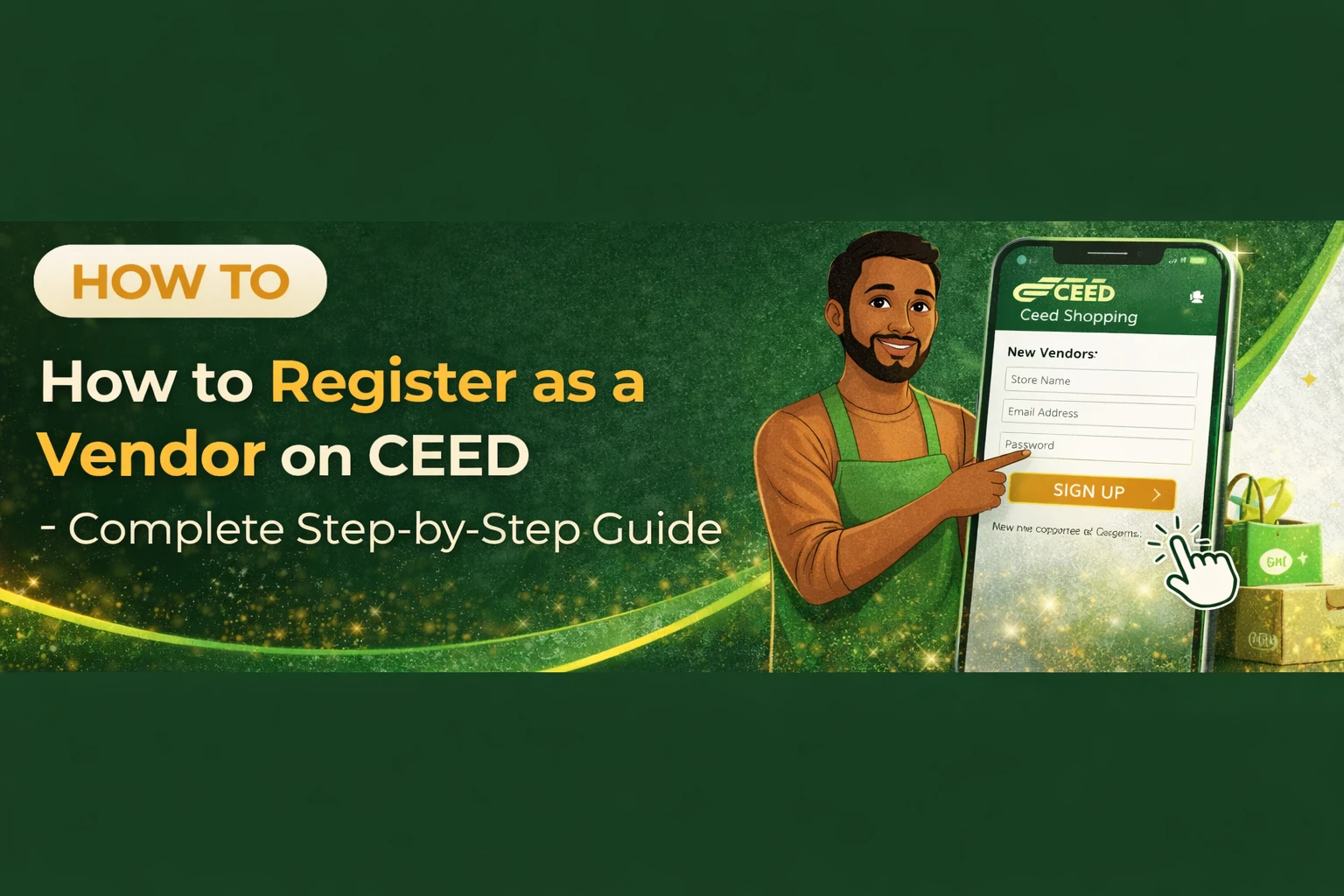 How to Register as a Vendor on CEED – Complete Step-by-Step Guide